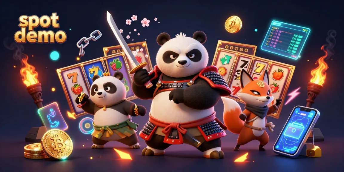 Inilah slot demo yang menarik dengan karakter panda samurai dan fox ninja yang beraksi.