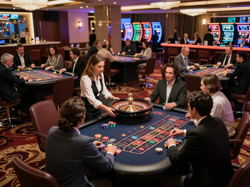 Experience thrilling roulette gameplay at gg88 com with engaging players and vibrant casino atmosphere.