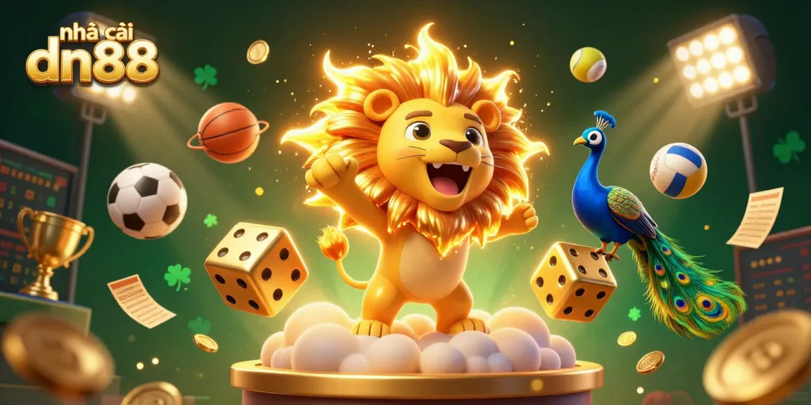 Experience thrilling moments at nhà cái dn88 with the roaring sun lion and dynamic gaming elements.