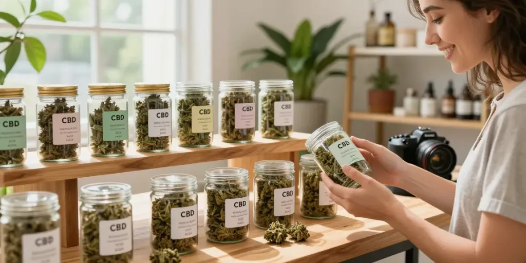 Explore flores cbd baratas at an inviting e-commerce setting showcasing diverse CBD flower strains.