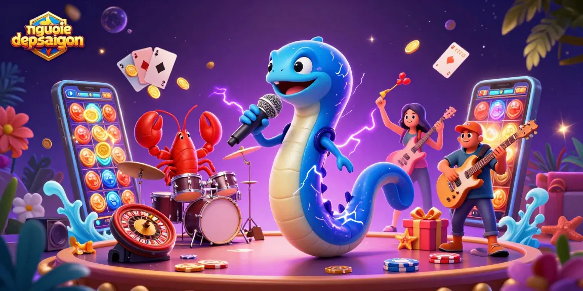 Experience thrilling online gaming at nguoidepsaigon with vibrant 3D casino characters.