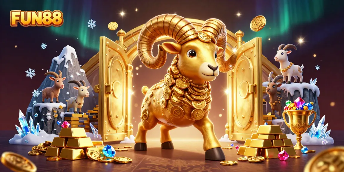Experience the thrill of FUN88 with a vibrant 3D illustration inspired by casino excitement and rich rewards.