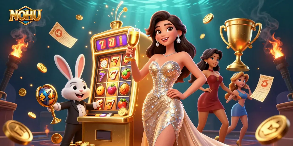 Win big with NOHU's stunning slot games featuring extravagant jackpots and vibrant graphics.