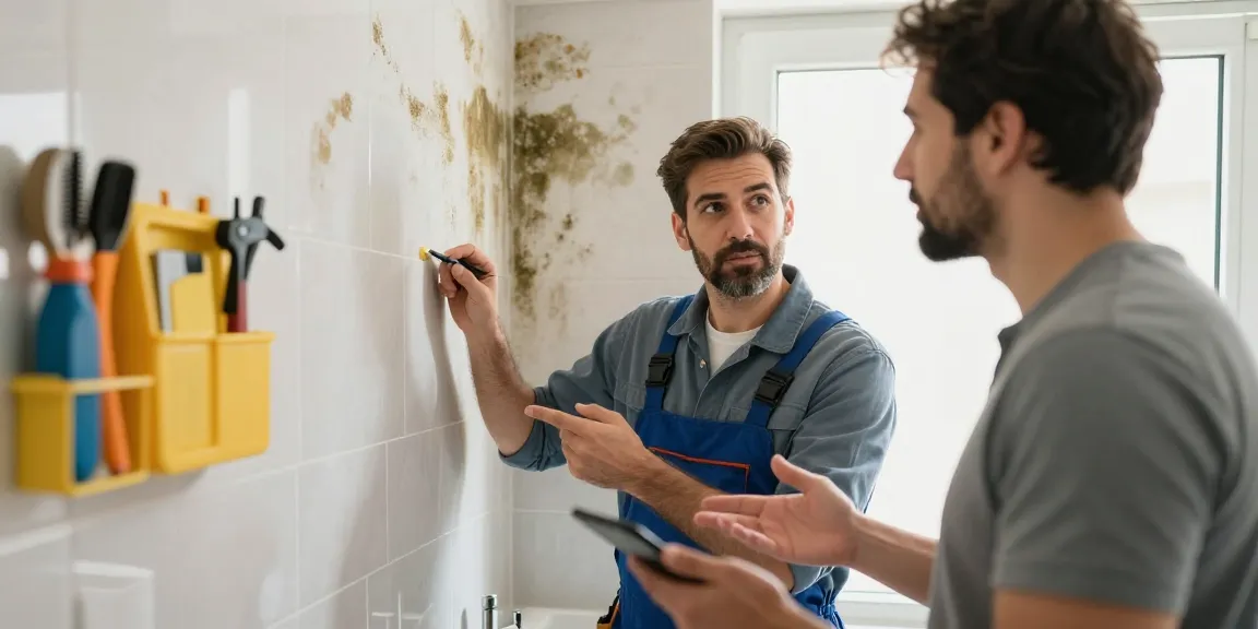 Evaluación de moho en baño Barcelona por un proveedor local, servicios profesionales y de confianza.