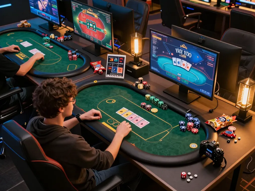 Experience the excitement of nhà cái 88bet online poker gameplay in a dynamic gaming setup.