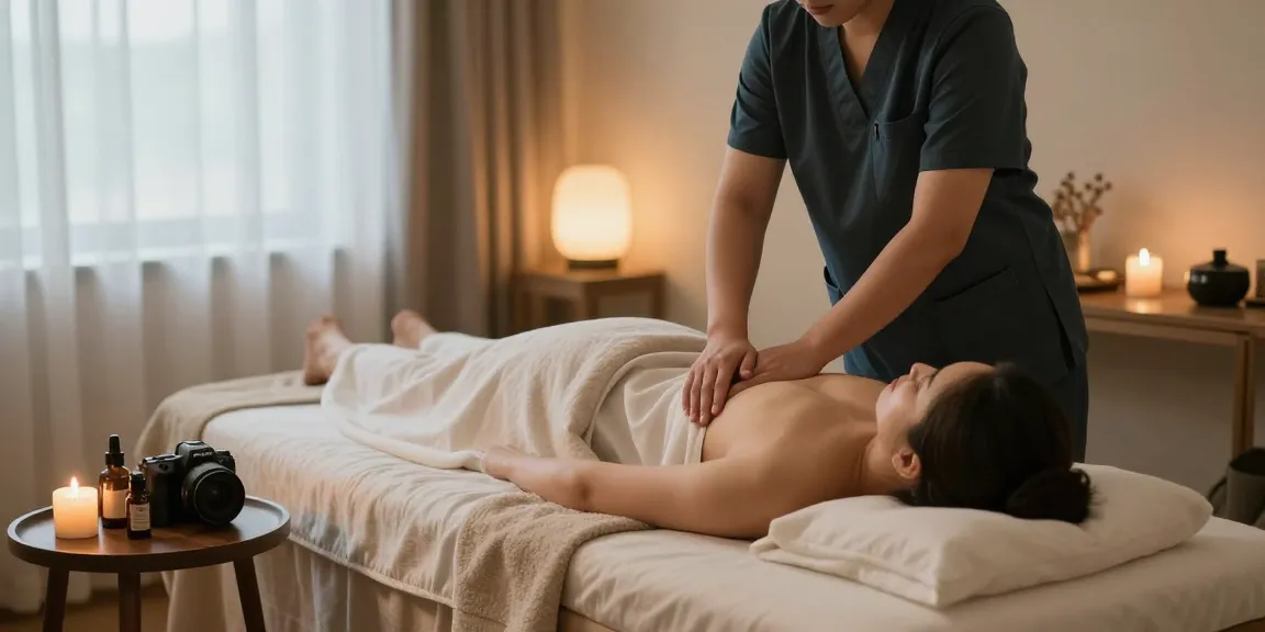 Experience premium 출장안마 service in a serene home setting with a professional therapist.