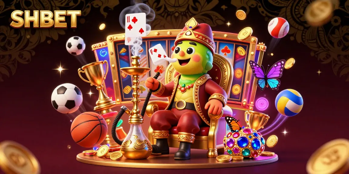 Experience SHBET with vibrant 3D casino games featuring jackpot reels and exciting winning symbols.