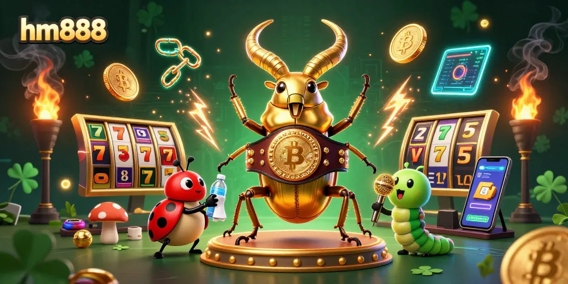 Experience the thrill of winning jackpots at hm888 with vibrant gaming visuals and dynamic characters.