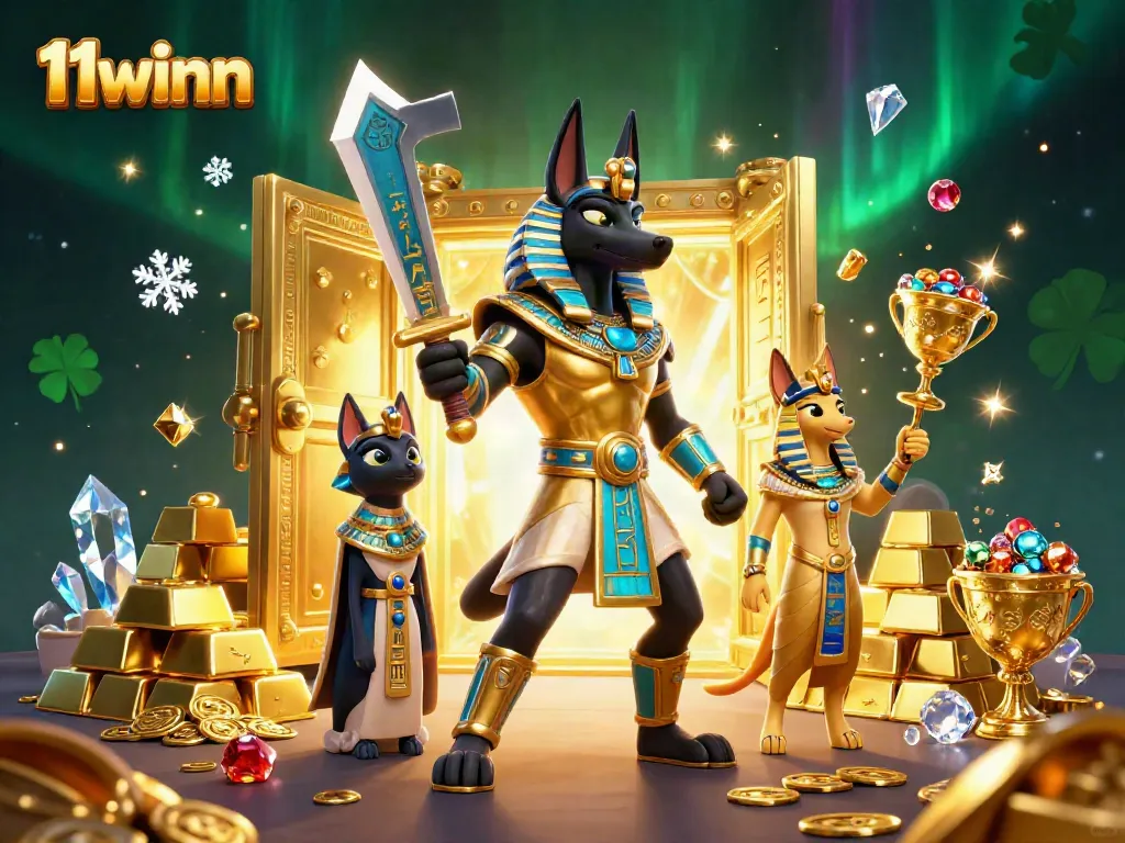 Experience the thrill of winning at 11winn casino with ancient Egyptian warriors and treasures.