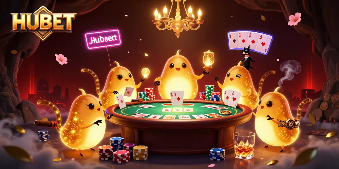 Experience thrilling gameplay at HUBET Casino with glowing elements and vibrant atmosphere.