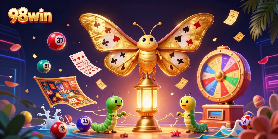 Experience thrilling gaming moments with 98win and its vibrant casino scenes.