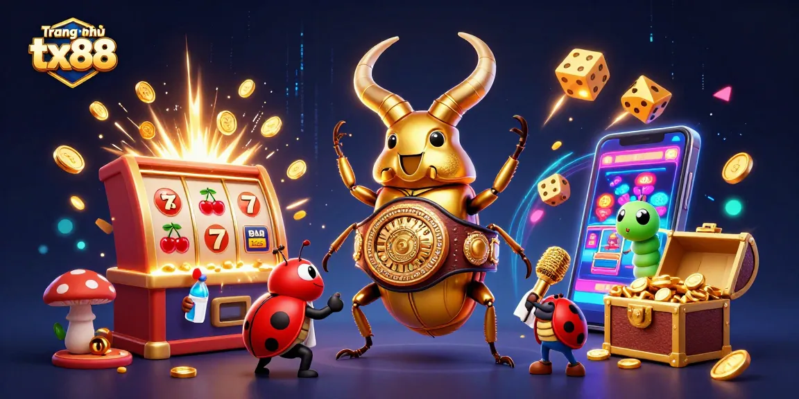 Win big at Trang chủ tx88 with vibrant casino elements, including jackpots and exciting game action.